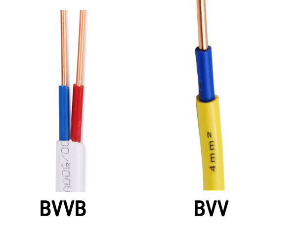 BVVB與B<a href='http://www.xlwkyl.cn/vvdianlan/' target='_blank'><u>VV電纜</u></a>區(qū)別圖