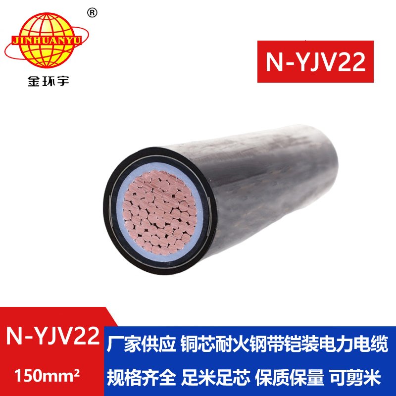 金環(huán)宇電線電纜 0.6/1KV低壓交聯(lián)電纜 yjv22耐火鎧裝